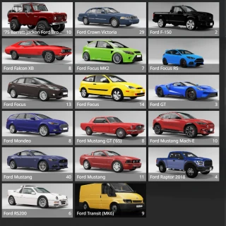 Ford car pack